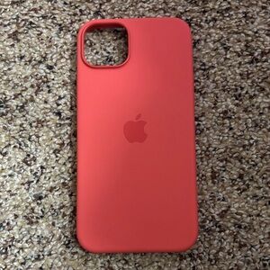 Apple Coral Silicone iPhone Case